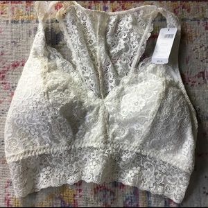 Soma lace racerback bralette